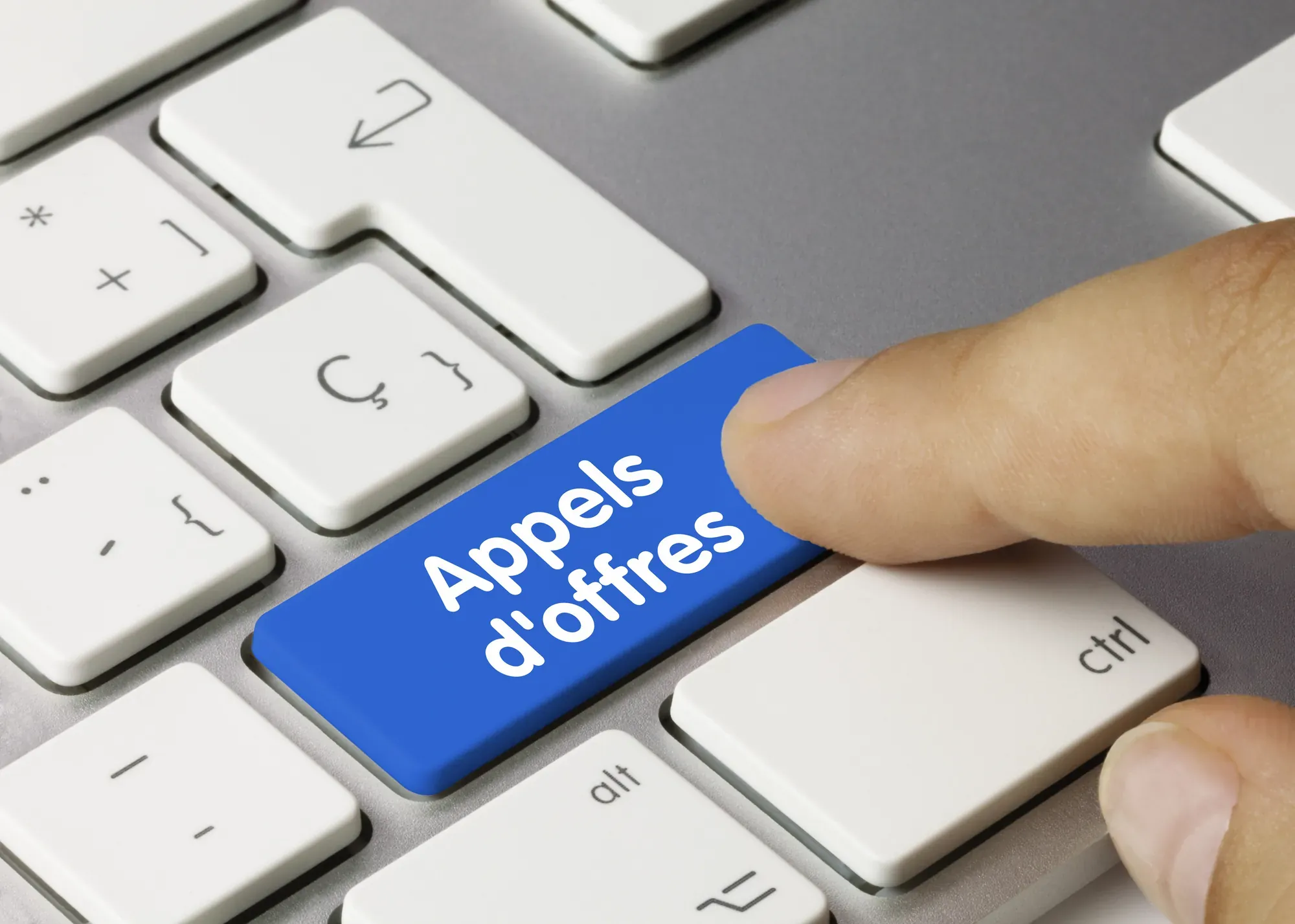 Marchés publics - Clavier Appels d'offres